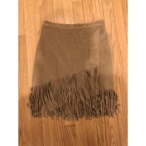 fringe skirt-Abercrombie & Fitch XS